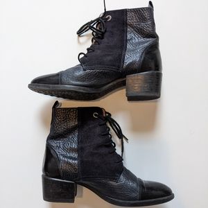 Hispanitas lace + zipper ankle boots - Size 6